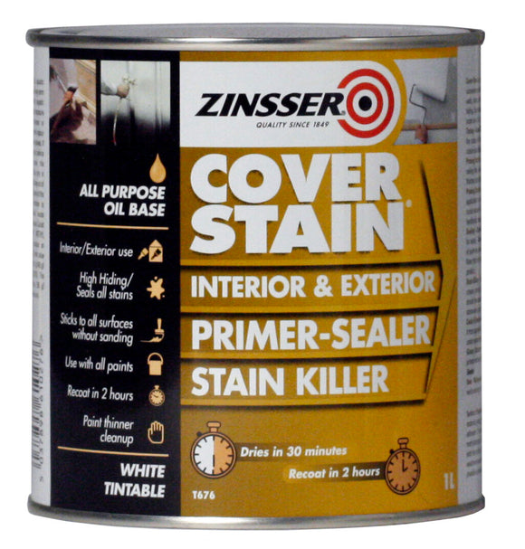 Zinsser Cover Stain Primer Sealer 1L